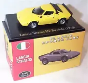Lancia Stratos Yellow 1:43 Scale Ixo Atlas 4656127 Classic Sports Cars New Boxed
