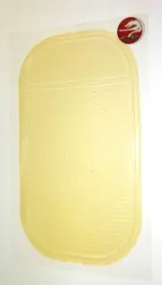 Gold Magic Mat - Car Truck Gel Slip Pad - iPhone Android Cell Keys Change Yellow