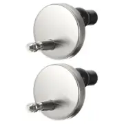 Toilet Seat Hardware Accessories Silver Hinges Bolt Kits Rv Quick Release