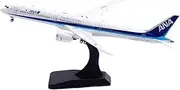 Pre-Built Model Aircraft 17CM 1/400 for ANA B787-10 JA900A Removable Landing Gear Accurate Scale Model Airplane Replica for Aviation Fans Miniature Airplane Model