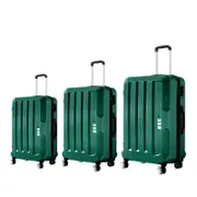 Slimbridge Green Abs Lugguage Suitcase Set