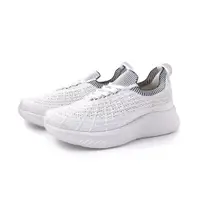 在飛比找蝦皮商城優惠-【DK氣墊鞋】3D網狀飛織氣墊女鞋 73-3196-50 白
