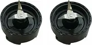 2X Blend Accessory Compatible ，Compatible for Oster BLSTPB,Compatible for BLSTPB2 Blend 250W Knife Holder Juicer Cup,Black
