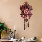 Wall Mounted Cuckoo Clock for Bedroom Lightweight Decorative Home Decoration