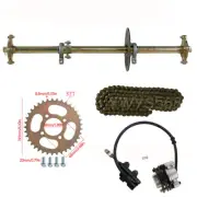 32'' Go Kart Golf ATV Drift Trike Rear Axle Kit + Sprocket + Hub + Brake Caliper