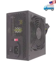 NEW 680W Black Gaming Quiet 120mm Fan 6+2 pin PCIe SATA/Molex ATX 4/8pin 12V PSU