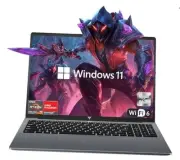 2025 AMD Laptop, 16.0inch Laptop Computer with AMD Ryzen 7 5700U (8C/16T, Gray