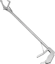 Totority 1Pc Folding Snake Catcher Clamp Tool Safe Stainless Clip with Lock for Removal Lightweight Durable Design
