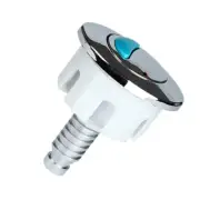 Universal Double Flush Toilet Water Tanks Button Oval-shape Push Button Flush