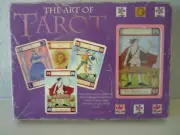 The Art Of Tarot By Liz Dean 78 Card Deck & Full Color Book - NOS Sealed