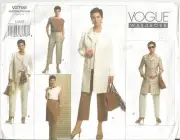 Vogue Patterns, 2795, Jacket, Top, Skirt, Pants, Size 8 - 12, Uncut