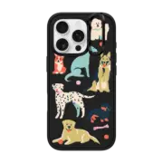iPhone 16 Pro Impact Ring Stand Case MagSafe Compatible Dogs Transparent By Naomi Wilkinson