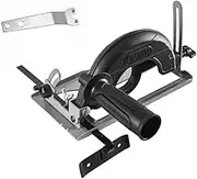 SNOOU 0-45° Angle Adjustable 0-40mm Cutting Depth Adjustment Positioning Bracket Angle Grinder Retrofit Cutting Machine Slotting Base For 100-125MM Angle Grinder
