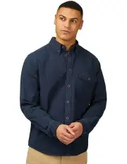 [Ben Sherman] Brushed Overshirt in Dark Navy