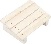 HORIALENCE Desk Foot Stool Step Stool Small Rest Elevated Portable Foot Stools and Foot Stool under Desk Ergonomic Foot Stools Stool under Desk Stepping Stool Office Foot Stool Wooden