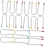 EPIGEIST 24Pcs Hot Curler Clips Replacement Kit Assorted for Strong Hold Hair Rollers for Home and Salon Styling