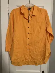 Sanctuary Linen Top Size 1x Plus’s Size