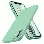 MCC iPhone 12 Soft Liquid Silicone Shockproof Case Cover Apple iPhone12 [Green]