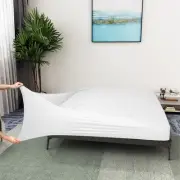 Box Spring Cover King/Cal King Size - Jersey Knit & Stretchy Wrap Around 4 Si...