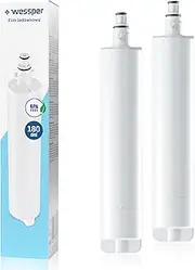 [Wessper] Water Filter for Refrigerator, Activated Carbon Filter Compatible with Fisher & Paykel E402, E442, RF170, RS1884 Refrigerator, Replacement Filter 847200, RF135BDLJX4-2 Pieces