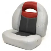 Wise Boat Compact Bucket Seat 8WD1451-841 | Blast-Off Gray Red