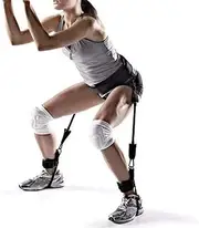 WEWESALE Vertical Jumping Trainer Jump Resistance Bands Leg Strength Basketball Volleyball Football Tennis Leg Agility Training