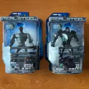 2011 Jakks Pacific Real Steel ATOM THE JUNKYARD BOT 01 ZEUS THE KING O2 NEW NIB