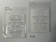 Simon Says Stamp Sentiment Strips #14 - Get Well Hugs Hope Take Care - 4 Sets