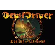 Devildriver Dealing With Demons Poster Flag Textile Fabric Wall Banner Official