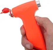 Easy to use Hammer 2 in 1 Emergency Break Hammer Auto Safety Car Hammer Glass Window Punch Breaker Seat-Belt Cutter Emergency 1 pcs Dropshipping Robust and Easy-to-use Hammer Tool