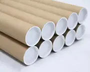 Mailing Tube - 2 in X 30 in - Kraft - 10 Pack - for Shipping and Storage of Post