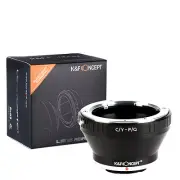 K&F Concept adapter for Contax Yashica mount lens to Pentax Q camera Q7 Q10
