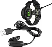 TenCloud Charger Charging Clip Intended for Garmin Lily Sport/Classic Approach S20/G10 Forerunner 645/645 Music/735XT/Lily Watches