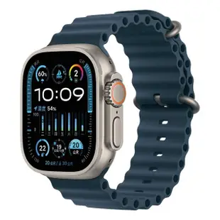 寶可夢充電組【Apple】Apple Watch Ultra2 LTE 49mm(鈦金屬錶殼搭配海洋錶環)
