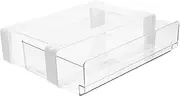 Generic Under Shelf Drawer Organizer for Office Dorm Adhesive Slide Out Storage Box for Stationery Documents Maximize Space Keep Desk Clutter