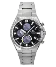 Casio EDIFICE Analog Chronograph Black Dial Solar EQS-950D-1A 100M Mens Watch