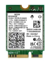 BE200 Desktop Wi-Fi 7 Kit | Wi-Fi 7 Tri Band 2.4/5/6 GHz | 5.8 Gbps | Bluetooth