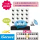 iSecure_16 路監視器組合: 1 部 16 路 4K 超高清監控主機 + 16 部 3MP 雙燈半球型攝影機