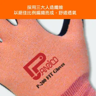 【Panrico 百利世】P-200 舒活止滑耐磨手套 加厚型止滑手套 工作手套 適登山溯溪露營騎車 園藝倉儲搬運