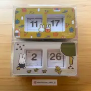 Miffy Digital Flip Clock Yellow White Studio Clip Dick Bruna House from Japan