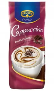 Kruger DOUBLE CHOCO CAPPUCCINO - Instant Coffee 500g / 17.73oz