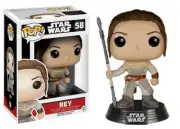 Rey 58 STAR WARS FUNKO Pop Vinyl NEW in Mint Box + PROTECTOR