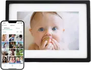 Skylight Digital Picture Frame: Wifi Enabled with Load from Phone Capability, To