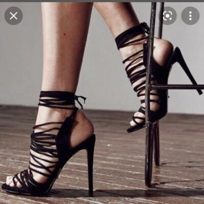 Tony Bianco Avar Suede Heels Size 8.5