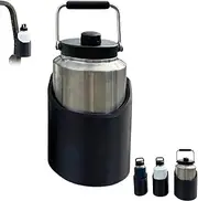 Magnetic Bottle Mounts for 46, 50, 64 oz, Portable Water Bottle Storage Rack, Strong Magnet Truck Cup Holders, Heavy-Duty Bottle Holder for Golf Cart Tractor Bus Lawnmower,64 oz