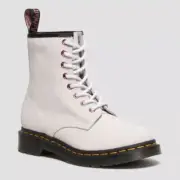 Dr Martens 8 Hole 1460 White Bejewelled 27655100 Classic Doc