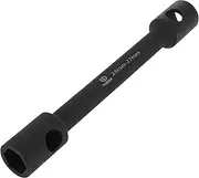 X AUTOHAUX Socket Wrench 300x39mm for Car Motorcycle Dirtbike Repair Spanner Socket Remover Chromium Black Durable Hexagon 24mm,27mm