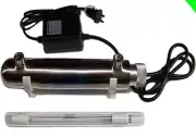 UV-1-GPM 6w Filters 220VAC | UV Water Steriliser Filter | 304 SS Tube + Lamp