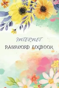 在飛比找博客來優惠-Internet password logbook: 6 x