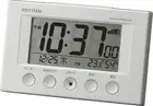 RHYTHM Alarm Clock Radio Clock with Thermometer and Hygrometer Fit Wave